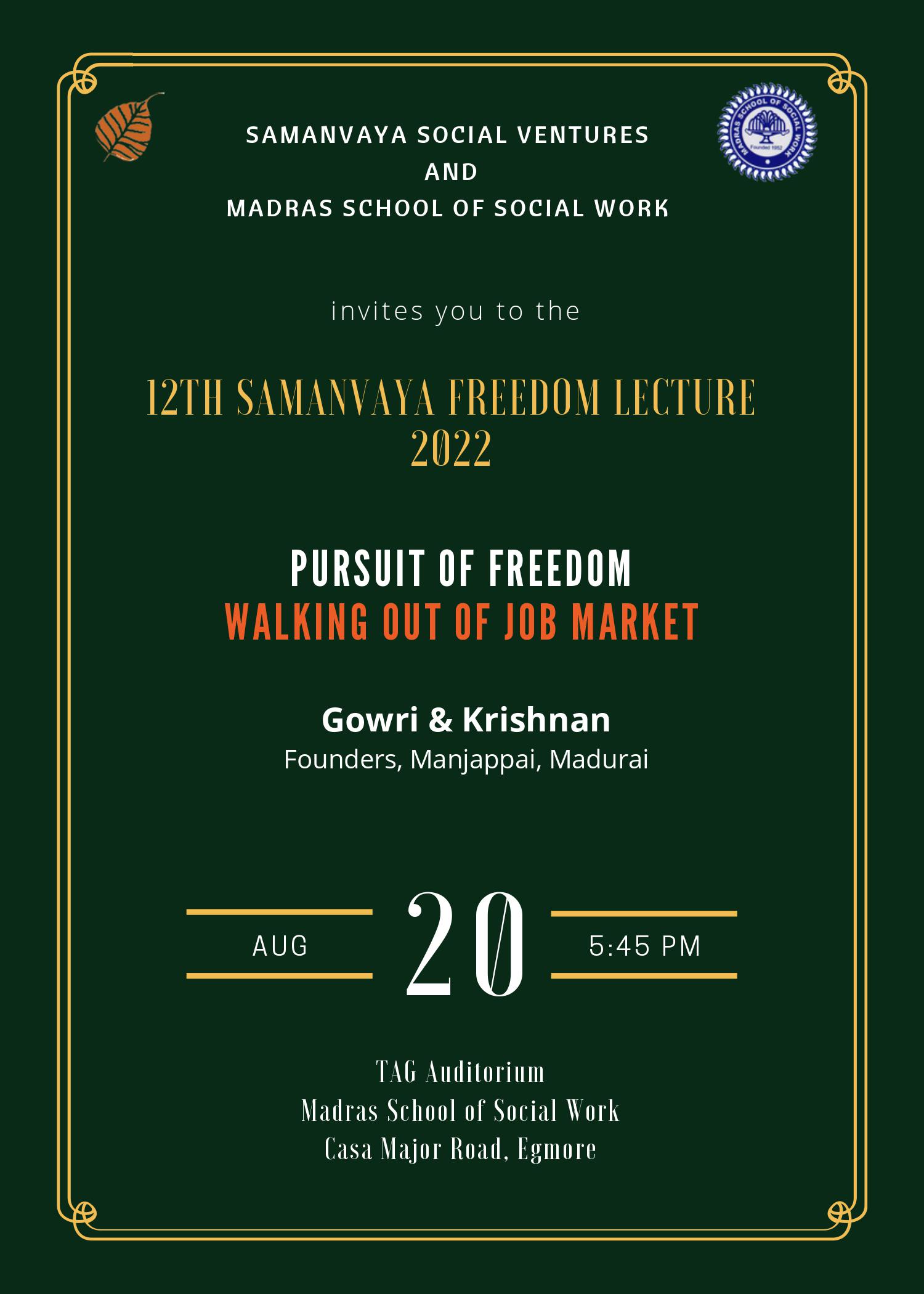 freedom-lecture